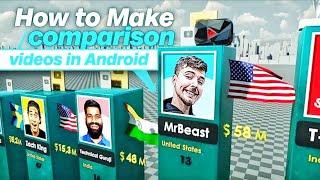 How To Make 3D Comparison Video in Mobile | 3D Comparison video kaise banaye