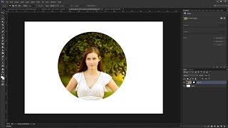 How to Crop a Photo in a Circle Shape using Photoshop CC