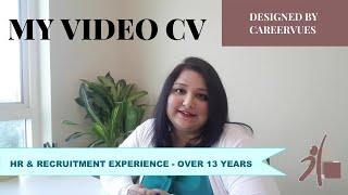 MY VIDEO CV BY CAREERVUES