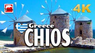 CHIOS (Χίος), Greece 4K ► Top Places & Secret Beaches in Europe #touchgreece