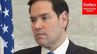 Marco Rubio Asked If Russia Will Receive Any 'Pressure' If They Won't Accept Ceasefire With Russia