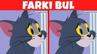 FOTOĞRAFLI BULMACALAR : Tom ve Jerry | ile Farkları Bulabilir misin?| Eğlenceli Bulmacalar