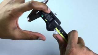 How to change a Mitutoyo 500-196-30 Caliper Battery- H Roberts and Sons