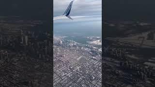 Toronto from sky  #aeroplane #toronto #canada #vibes #reels #shorts #subscribe