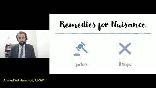 Introduction to Nuisance - Tort Law -Wk9-Station 4