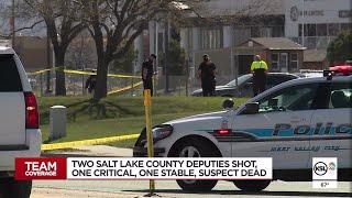 Two Deputies Injured, Suspect Killed In Shooting At Salt Lake County Jail