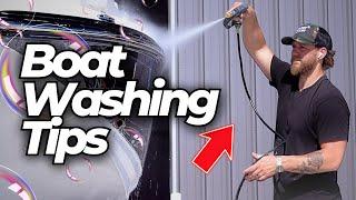 Wash A Boat Like A Pro | Boat Detailing Maintenance Wash | Revival Marine Care