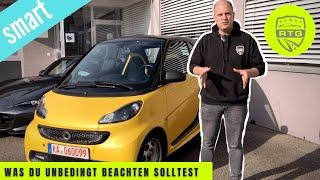 Smart fortwo 451 2007–2015 Kaufberatung Probleme & Schwachstellen die du vor dem Kauf kennen musst!