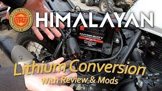 Himalayan Dead Battery Converted to Antigravity Lithium ATZ-7 & Mods