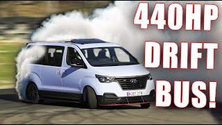 Hyundai turned an iMax van into a TWIN TURBO V6 tyre slaying DRIFT MACHINE!! The iMax "N" #driftbus