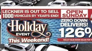 Leckner Nissan holiday sales event