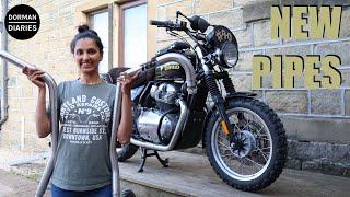 Royal Enfield Interceptor 650 - TEC Big Bore Exhaust - FITTING AND REVIEW!!