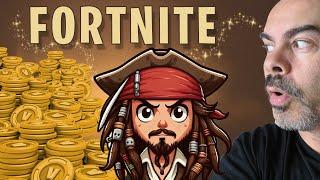 Jack Sparrow débarque dans Fortnite