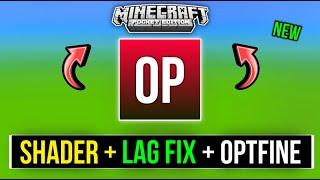 Best Optifine in Minecraft PE 1.21+ ( FPS BOOST+ ) NO LAG