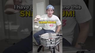 Tune Your Snare Drum to a FAT Sound in Just 1 MINUTE! 