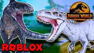 REALISTIC Jurassic World Dinosaurs in ROBLOX!?