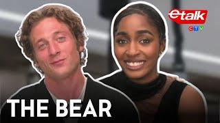 Ayo Edebiri on her 'nepo baby' status and more with Jeremy Allen White and The Bear S3 cast | Etalk