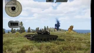 ARMA 3 RHS AFRF 0.4.3 Russian T-90 Tank Test. Arma 3 RHS Russian Military Mod.