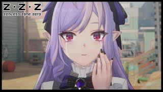 Vivian Crying & Sad Cutscene Animation (Among The Forgotten Ruins Cutscene) Zenless Zone Zero 1.6