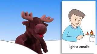 Learn Christmas  Verbs | Talking Flashcards
