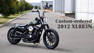 【XL883N 2012年モデル】湘南にお住いのお客様よりオーダー頂いたフルカスタムスポーツスターFully Customized Sportster Ordere.