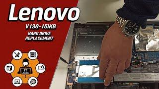 Lenovo V130-15IKB Replace Hard Drive - #LenovoV130ReplaceHardDrive #LenovoV130-15IKBReplaceHardDrive