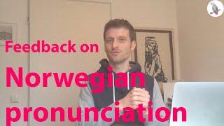 Norwegian pronunciation: live feedback to real students speaking Norwegian