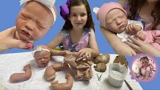 *A BABY IS BORN!* We Made Our First NEWBORN REBORN DOLL