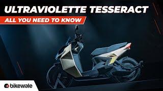 Ultraviolette Tesseract Walkaround | ALL YOU NEED TO KNOW | BikeWale