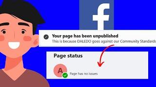 How To Fix Facebook Page Has Been Unpublished Problems | Facebook Page Unpublished Problem Solve