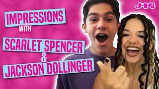 Jackson Dollinger and Scarlet Spencer Play Impressions | 'I'm Yours 2'