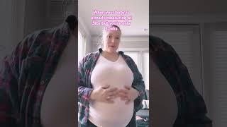 How big will she be? #thirdtrimester #pregnant