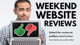 Website and YouTube Channel Reviews - The Income Stream with Pat Flynn - Day 150