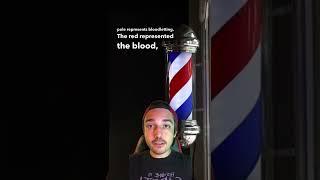 The Morbid History Of The Barber Pole  #shorts