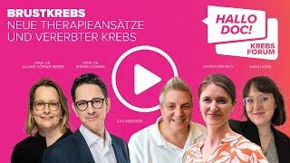 HALLO DOC! Forum Brustkrebs - neue Therapieansätze und vererbter Krebs