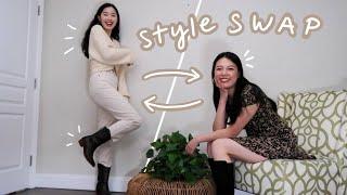 Hana Lee와 함께하는 한국 패션 스타일 교환 / Hana의 스타일링으로 니나 스타일에서 벗어나보기