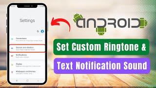 How to Set Custom Text Notification Tone in Android !