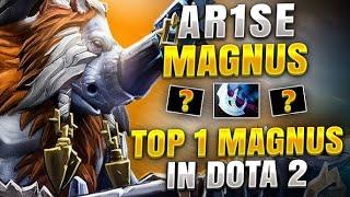 Top Magnus Plays By Ar1se Hard Game And Crazy Comeback Dota 2 Highlights!