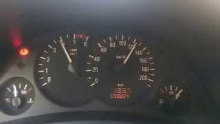 Opel Combo C 1.7 DTI 75 HP 165 Nm acceleration 0-140 km/h