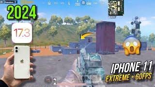 IPHONE 11 PUBG MOBILE BOOTCAMP GAMEPLAY 2024 | IPHONE 11 PUBG FPS TEST | IPHONE 11 BGMI TEST IN 2024