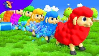 Learn colors with Baa Baa Black Sheep | BluLoo Nursery Rhymes & Kids Songs