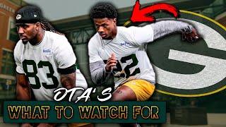 What to Watch for in Packers OTA's Starting THIS Week!!