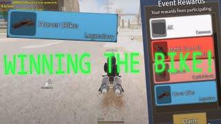 WINNING THE HOVER BIKE! | Electric State DarkRP #electricstate #roblox #bike