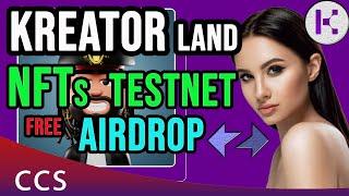   Uncovering the Next NFT Marketplace Sensation - Kreator Land Airdrop in ZkSync Testnet 2.0! 