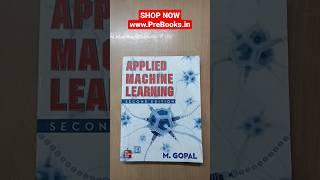 Applied Machine Learning by M Gopal | SHOP NOW: www.PreBooks.in | #shorts #viral #books #prebooks