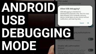 Enabling USB Debugging Mode on Android in 2024