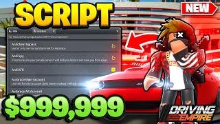 Driving Empire Script Pastebin 2024 Auto Farm + Inf Money | Working Pc + Mobile *NEW*