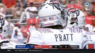 Germaine Pratt (NC State LB #3) Vs. Georgia State 2018