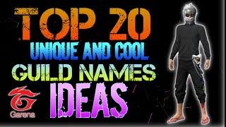 Top 20 Unique Guild Names Ideas || AxomFF9 