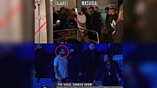 Jorge Masvidal attacked Leon Edwards Backstage